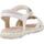 Sapatos Rapariga Sandálias Geox J SANDAL HAITI GIRL Branco