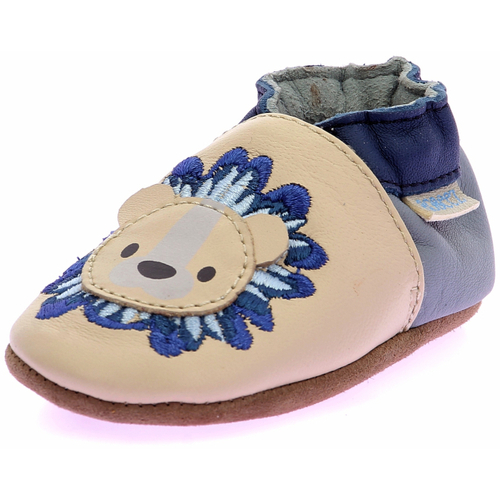 Sapatos Rapaz Pantufas bebé Robeez Lionel Bege