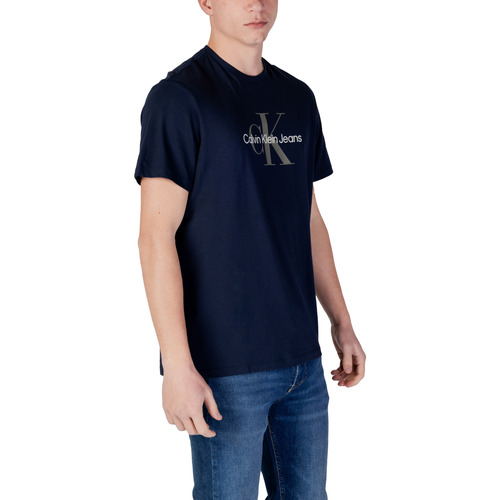 Calvin Klein Jeans SS HERO MONOGRAM TEE 00040EM286 Azul