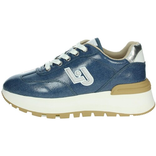 Sapatos Mulher Sapatilhas de cano-alto Liu Jo BF4045 TX431 Azul