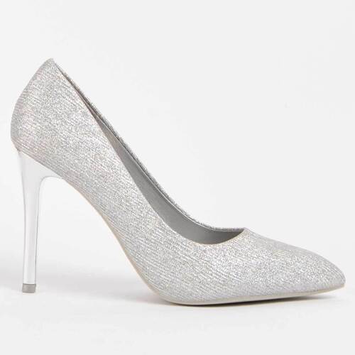 Sapatos Mulher Escarpim Montevita 102502 Prata