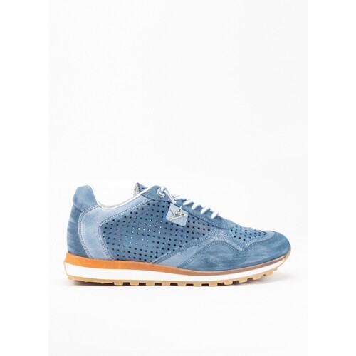 Sapatos Homem Sapatilhas Cetti 37458 AZUL