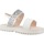 Sapatos Rapariga Sandálias Geox J SANDAL CORALIE GIR Branco