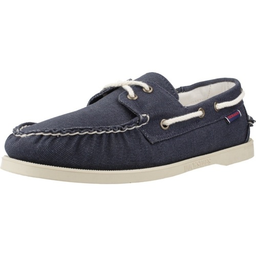 Sapatos Homem Sapato de vela Sebago DOCKSIDES Azul