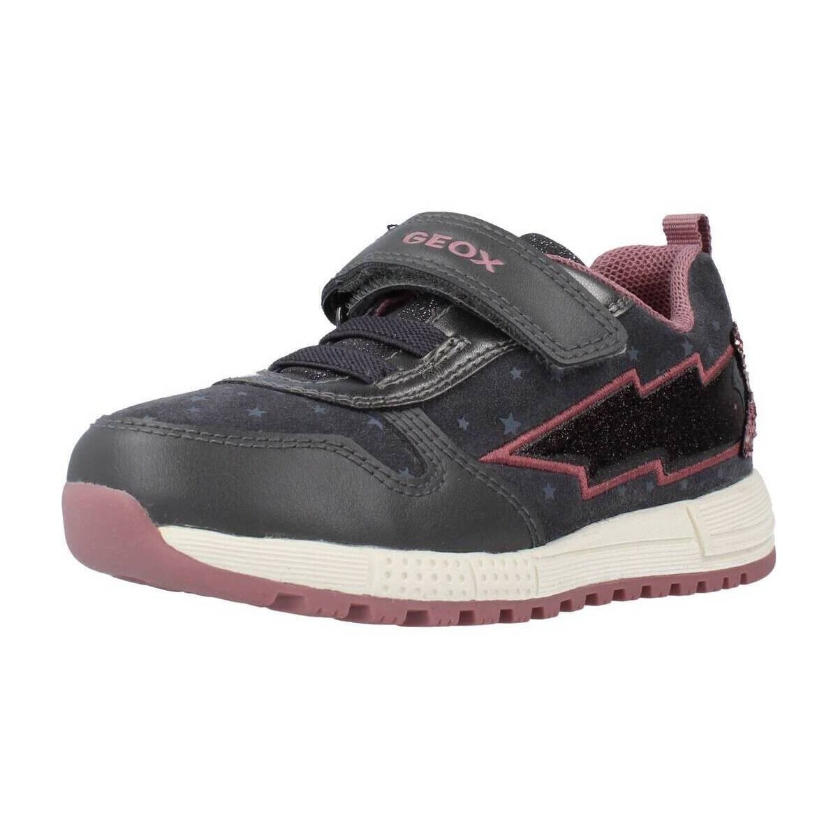 Sapatos Rapariga Sapatilhas Geox B ALBEN GIRL A Cinza