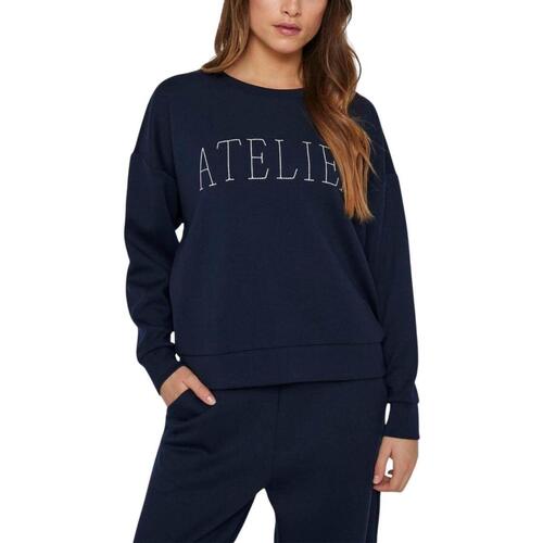 Textil Mulher Sweats Vila  Azul