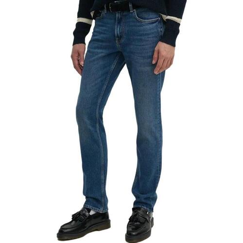 Textil Homem Calças de ganga slim Tommy Hilfiger  Azul