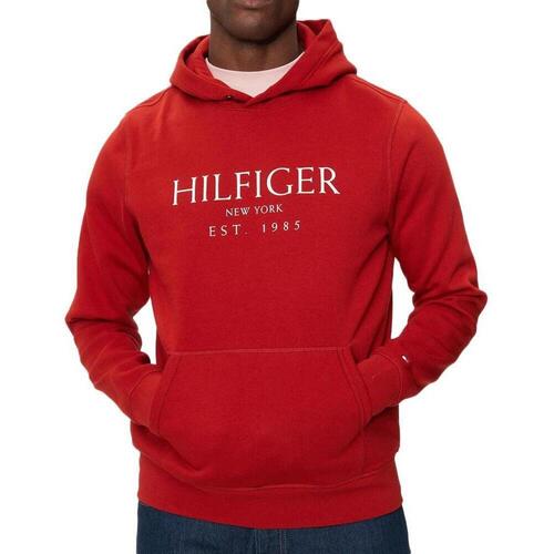 Textil Homem Sweats Tommy Hilfiger  Vermelho