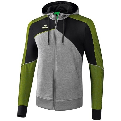 Textil Rapaz Sweats Erima Premium One 2.0 Cinzento, Preto, Verde