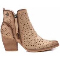 Sapatos Mulher Botins Refresh 17251902 Castanho