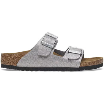 Sapatos Criança Chinelos BIRKENSTOCK  Prata