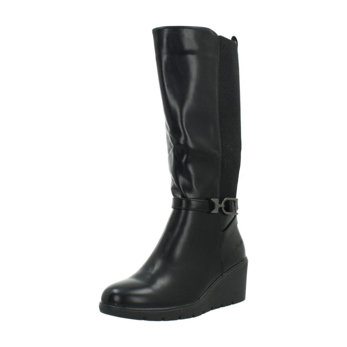 Sapatos Mulher Botas Chika 10 CLAKISA 02 Preto