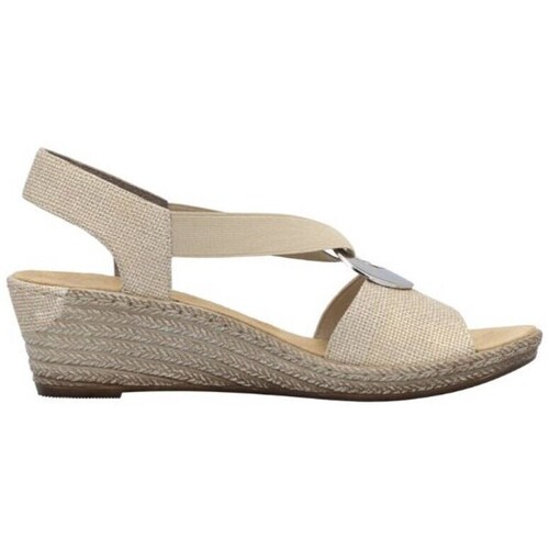 Sapatos Mulher Sandálias Rieker 624H693 Bege