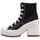 Sapatos Mulher Sapatilhas Converse CHUCK 70 DE LUXE HEEL Preto