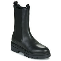 Sapatos Mulher Botins Tommy Hilfiger MONOCHROMATIC CHELSEA BOOT Preto