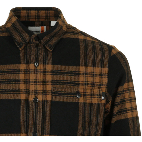 Timberland Midweight Flannel Chec Preto
