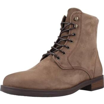 Sapatos Mulher Botas Clarks MEMI LACE Castanho