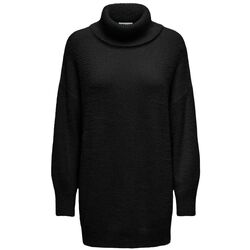 Textil Mulher Vestidos Only 15334698 PIUMO-BLACK Preto