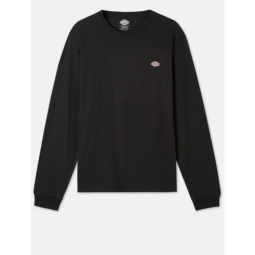 Textil Homem T-shirts e Pólos Dickies MAPLETON LS TEE - DK0A4Y4R-BLAXK Preto