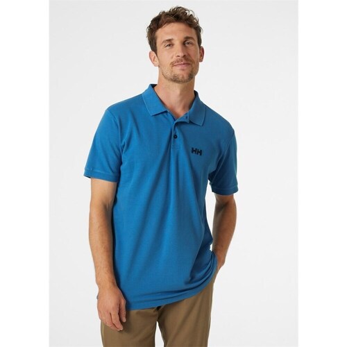Textil Homem T-Shirt mangas curtas Helly Hansen Malcesine Polo-azurite Azul