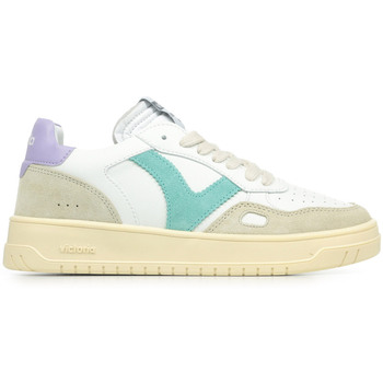 Sapatos Mulher Sapatilhas Victoria Seul Efecto Piel & Serra Branco