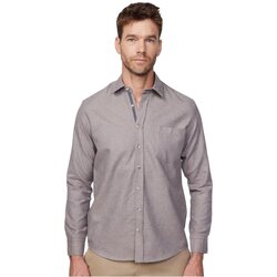 Textil Homem Camisas mangas comprida Tudors KL240003-1554 Bege