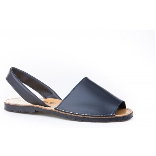 Sapatos Rapariga Sandálias Angelitos Menorquina piel mujer Marinho