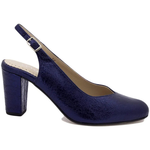 Sapatos Mulher Escarpim Gasymar Sapatos de salto alto em pele azul-marinho Marinho