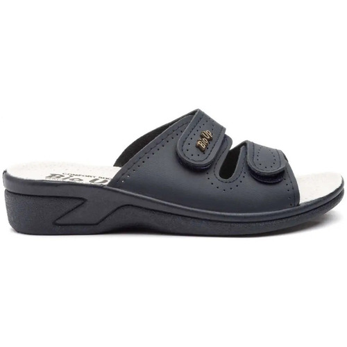 Sapatos Mulher Setor medical / alimentar Bio Up Sandálias anatómicas - tamancos em pele azul da Marinho