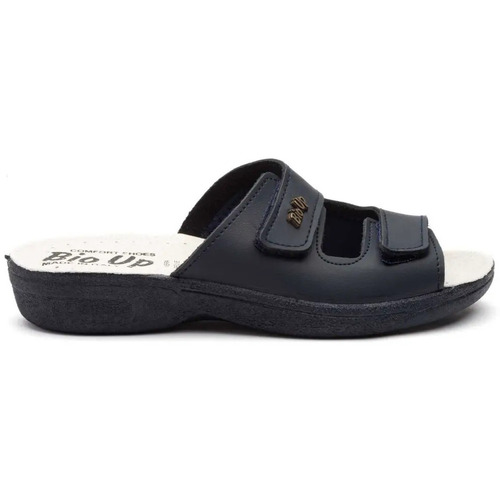 Sapatos Mulher Setor medical / alimentar Bio Up Sandálias anatómicas - tamancos em pele azul-marinho da Marinho