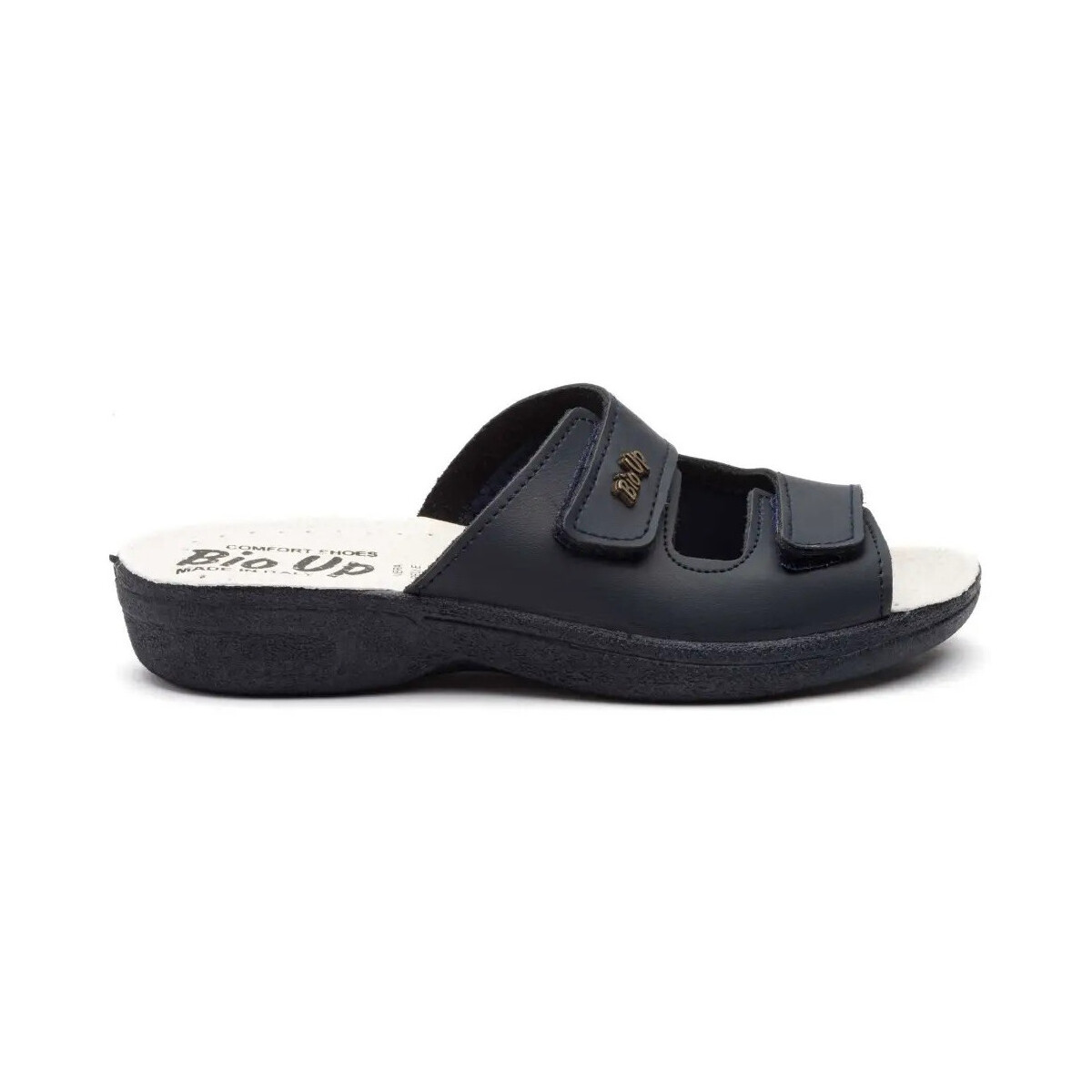 Sapatos Mulher Setor medical / alimentar Bio Up Sandálias anatómicas - tamancos em pele azul-marinho da Marinho
