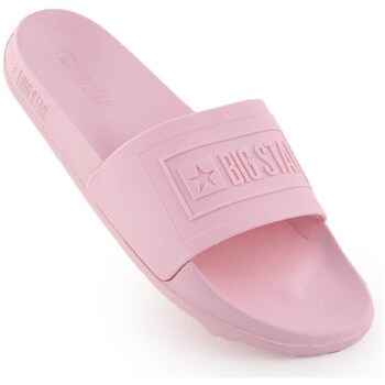 Sapatos Mulher Chinelos Big Star INT2013B Rosa