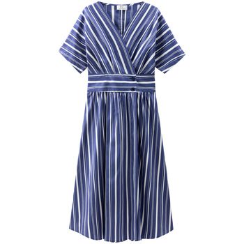 Woolrich STRIPED POPLIN LONG