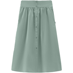 Textil Mulher Saias Woolrich POPLIN SKIRT Verde