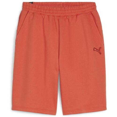Textil Homem Shorts / Bermudas Puma  Vermelho