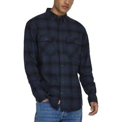 Textil Homem Camisas mangas comprida Only & Sons   Azul