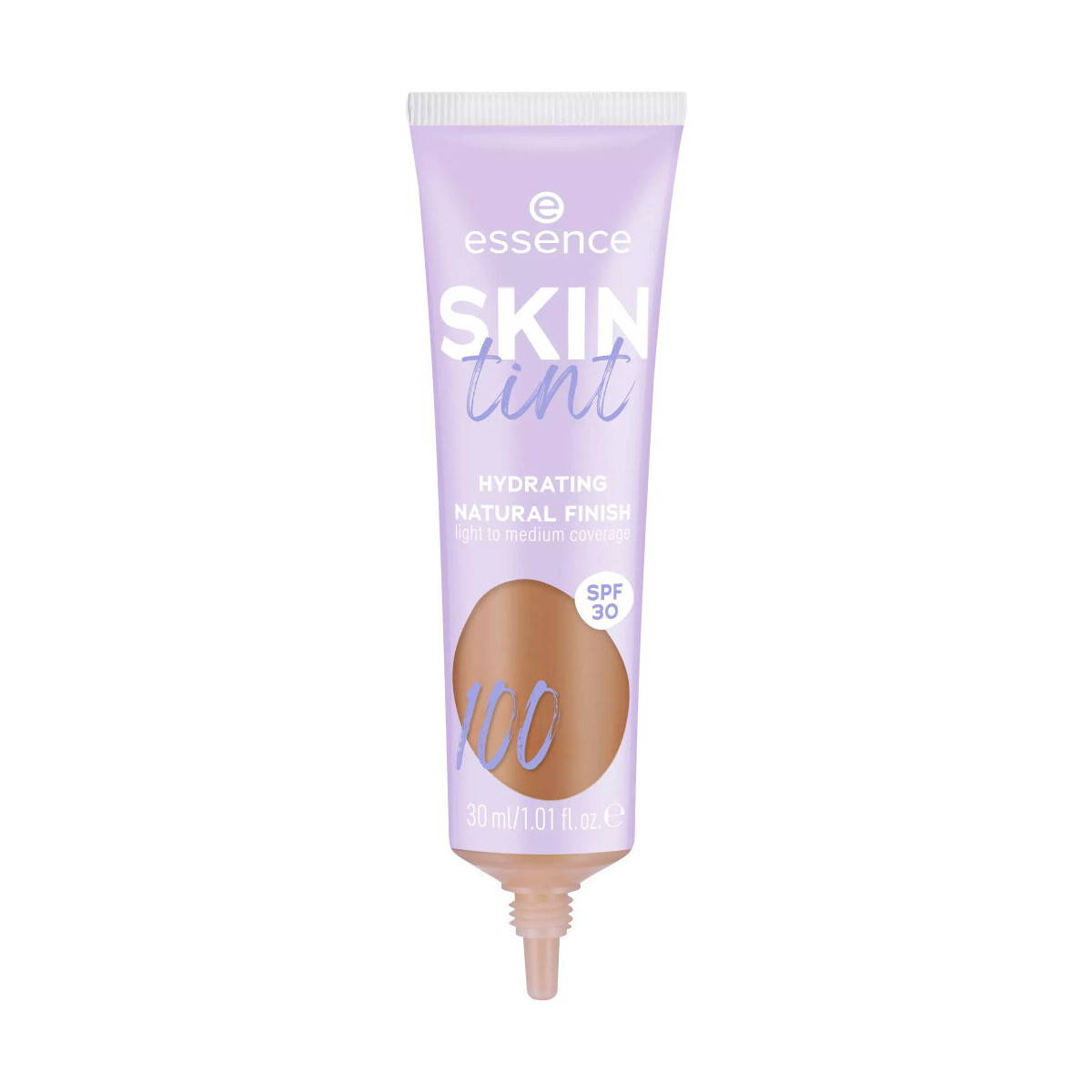 beleza Mulher Base rosto Essence Skin Tint Foundation - 100 Castanho