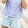 Textil Mulher Shorts / Bermudas Oxbow Short DENIM Azul
