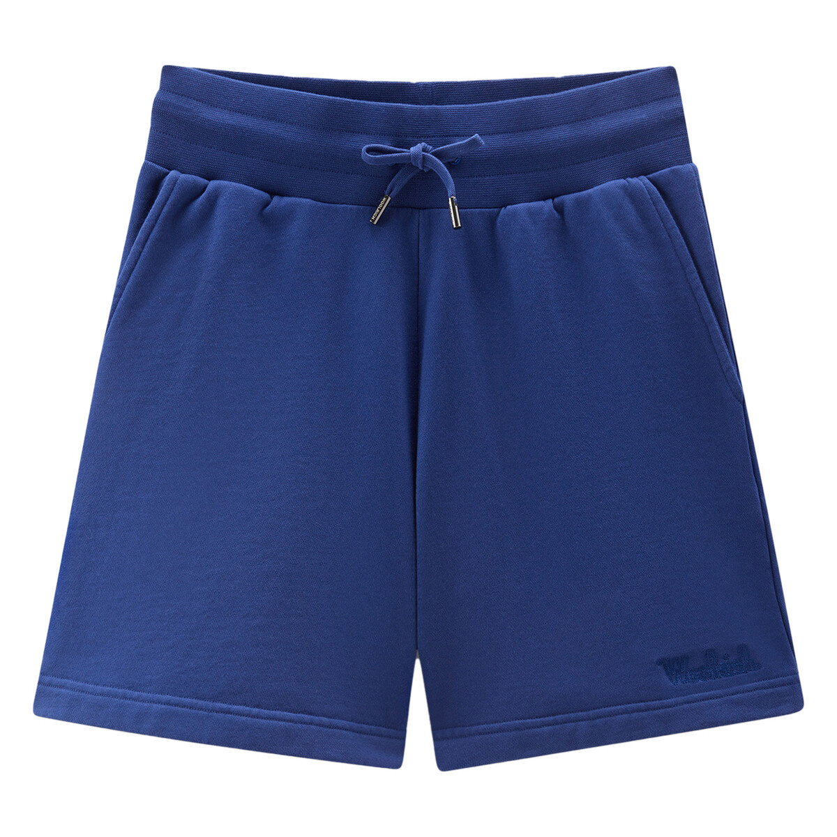 Textil Mulher Calças Woolrich COTTON FLEECE SHORT Azul
