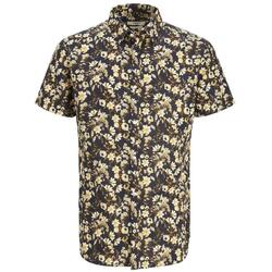 Textil Homem Camisas mangas curtas Jack & Jones  Laranja