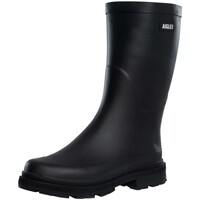 Sapatos Homem Botas de borracha Aigle Botas de chuva Wellington de cano médio Preto