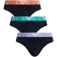 Roupa de interior Homem Cueca Emporio Armani 3 Packs de cuecas Preto