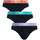 Roupa de interior Homem Cueca Emporio Armani 3 Packs de cuecas Preto