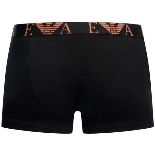 Emporio Armani 3 Pack Trunks Preto
