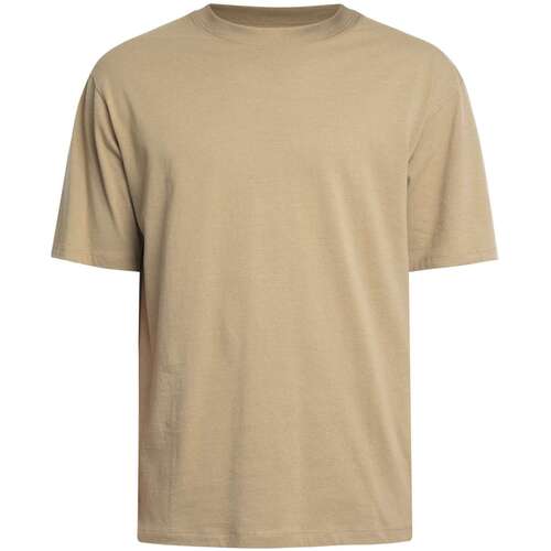 Textil Homem T-Shirt mangas curtas Jack & Jones T-Shirt Bradley Bege
