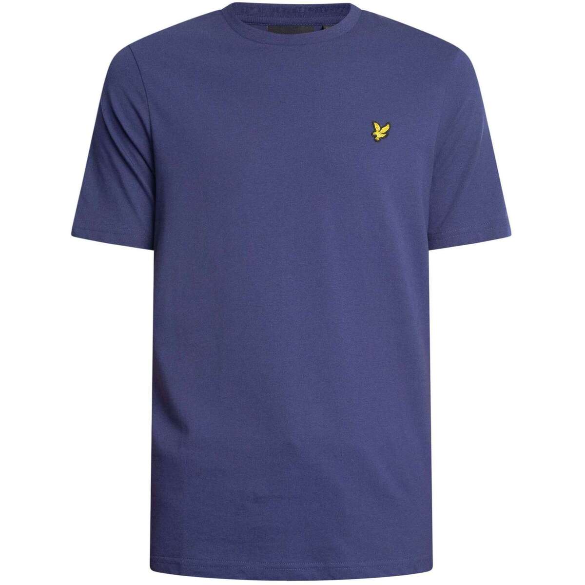 Textil Homem T-Shirt mangas curtas Lyle & Scott T-shirt simples Azul
