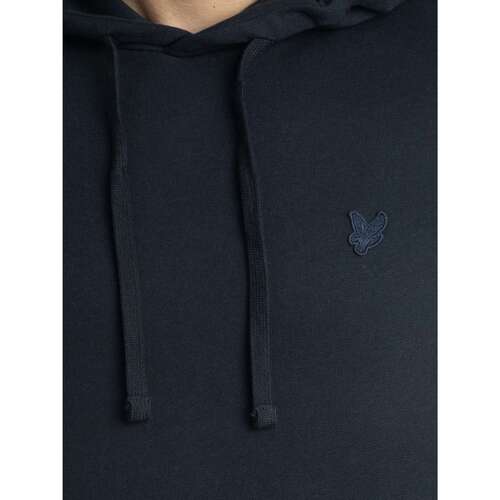 Lyle & Scott Casaco com capuz Tonal Eagle Azul