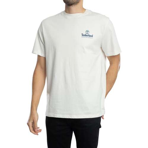 Timberland T-shirt com o logótipo da árvore ilustrada Branco