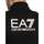 Textil Homem Todos os fatos de treino Emporio Armani EA7 Fato de treino com logótipo no peito e fecho de correr de 1/4 Preto