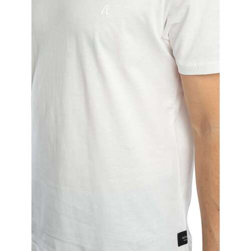 Replay T-Shirt com logótipo no peito Branco